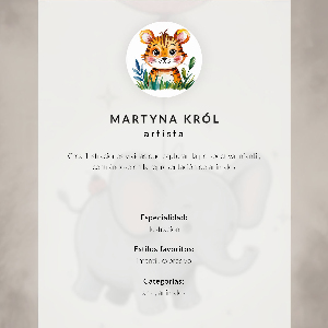 Poszter kép Slon s balónkem