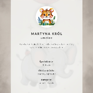 Poszter kép Slon s balónkem