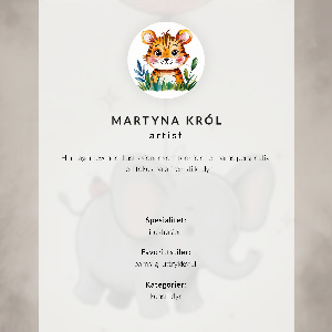 Poszter kép Slon s balónkem