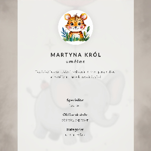 Poszter kép Slon s balónkem