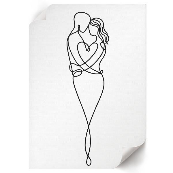 Retro poszter Čára lásky