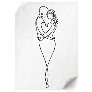 Retro poszter Čára lásky