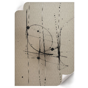 Poszter kép Abstrakce skvrn