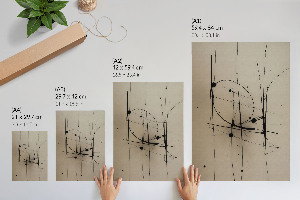 Poszter kép Abstrakce skvrn