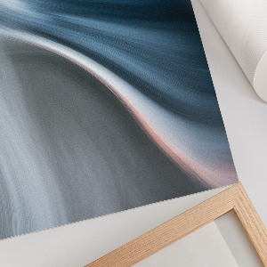 Retro plakát Modré vlny