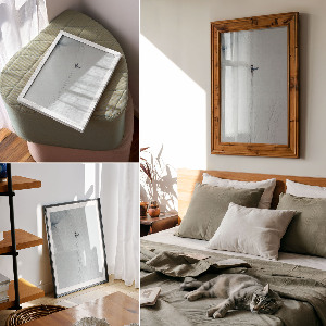 Retro poszter Zimní krajina