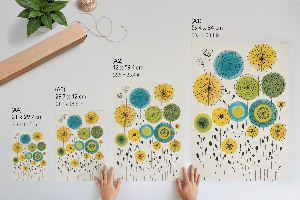 Poszter kép Květinový design