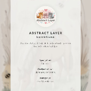 Retro plakát Žirafa na Měsíci