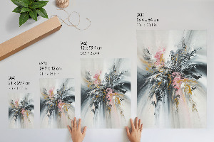 Vintage poszter Abstraktní formy