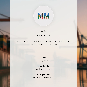 Poszter kép Minimalistický most