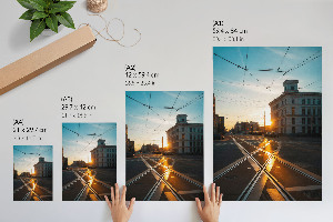 Vintage poszter Městská krajina