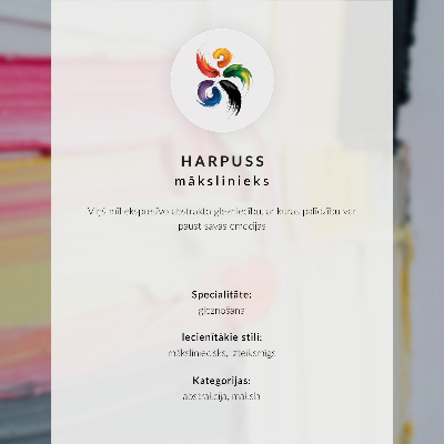 Vintage poszter Abstraktní exploze
