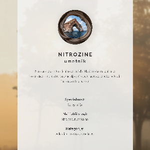 Retro poszter Klidná krajina