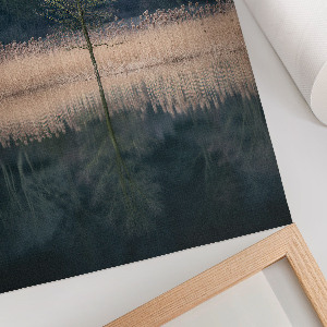 Retro poszter Klidná krajina