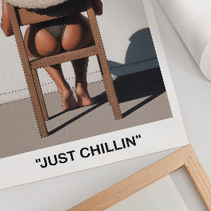 Vintage poszter Jen relaxuji