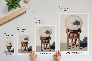 Vintage poszter Jen relaxuji