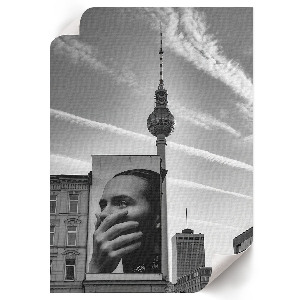 Retro poszter Městský billboard