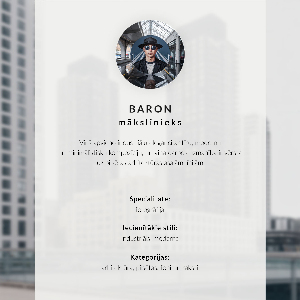 Retro poszter Městský billboard