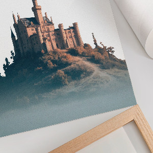 Vintage poszter Hrad na kopci