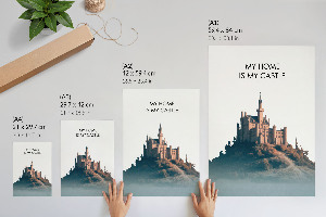 Vintage poszter Hrad na kopci