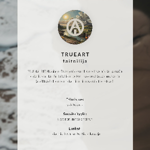 Retro plakát Parohy ve sněhu