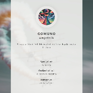 Vintage poszter Noční magie