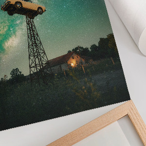 Vintage poszter Noční magie