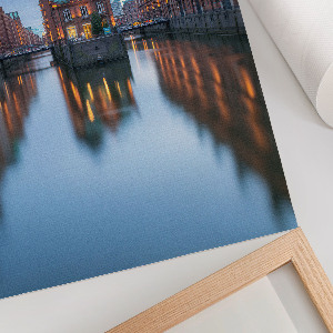 Poszter kép Město večer