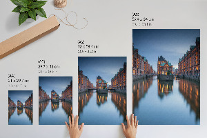 Poszter kép Město večer