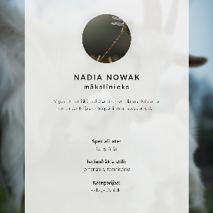 Retro poszter Zimní zvíře