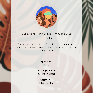 Vintage poszter Tropické listy