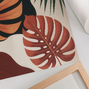 Vintage poszter Tropické listy