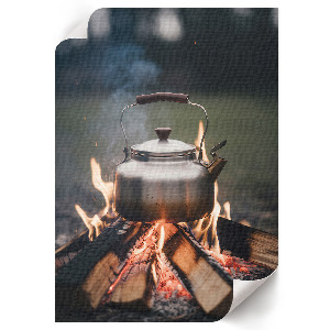 Retro poszter Konvice na ohni