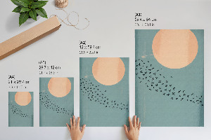 Retro poszter Ptáci na obloze