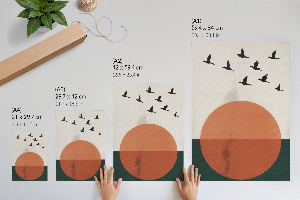 Poszter kép Ptáci a slunce