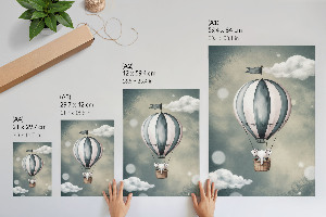 Poszter kép Slon v balónu