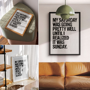 Poszter kép Humoristický text