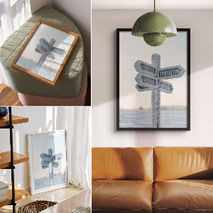 Retro poszter Zimní znamení