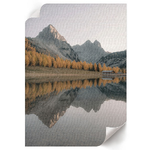 Vintage poszter Horská krajina