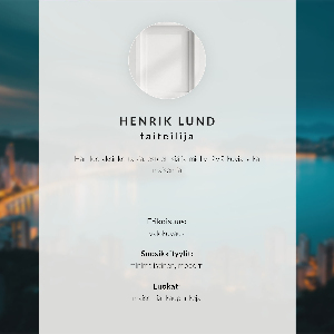 Retro plakát Směrová značka