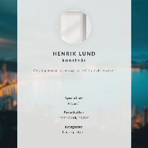 Retro plakát Směrová značka