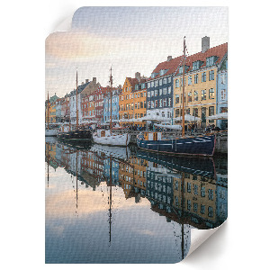 Vintage poszter Barevný přístav