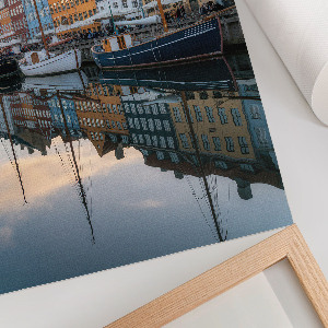 Vintage poszter Barevný přístav