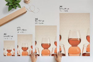 Retro plakát Růžové brýle