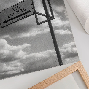 Poszter kép Minimalismus silnice