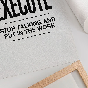 Retro poszter Inspirativní text