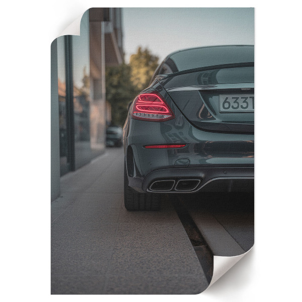 Vintage poszter Městské auto