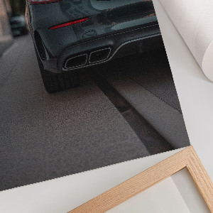 Vintage poszter Městské auto