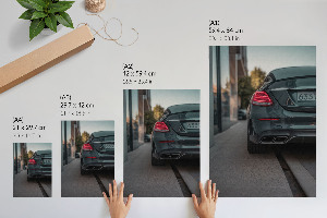 Vintage poszter Městské auto