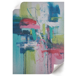 Retro poszter Barevná abstrakce